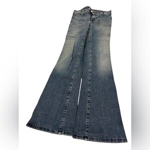 Arden B Blue Wide Leg Jeans